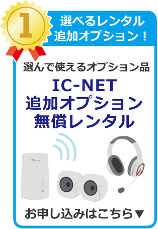 追加オプションレンタル
